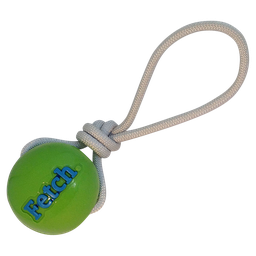 [PD68733M] PD ORBEE-TUFF Fetch Balle avec corde Vert- Ø7,5cm