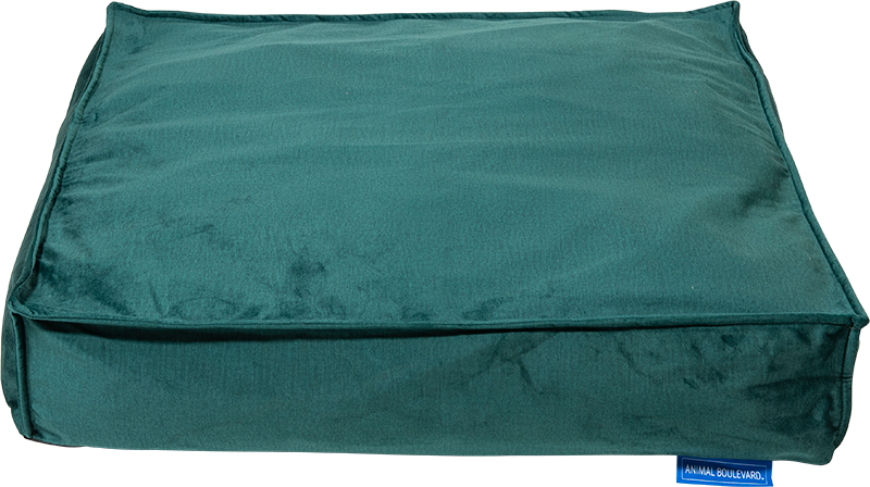 FEANDREA hondenmand, afneembare hoes, 90 x 75 x 25 cm, grijs PGW11GG