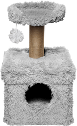 [AB59033] AB CAT TREE Lisboa Gris Clair-39x39x72cm