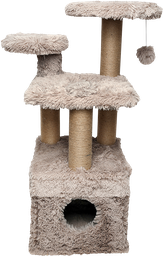 [AB59038] AB CAT TREE Riga Camel-67x52x100cm