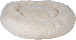 [AB10955] AB  KORB Long Plush Weiss-M Ø70cm