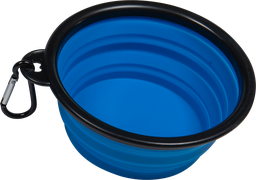 [AB65038] AB SILICONE Foldable Travel Bowl Blue-450ml Ø13x5,5cm