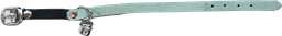 [AB30240] AB COUNTRY LEATHER Kittenhalsband Licht Groen-10mmx25cm