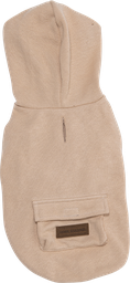[AB41501] AB OUTERWEAR Sweat à Capuche Beige-30cm 