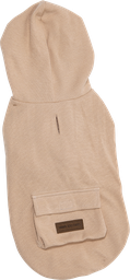 [AB41502] AB OUTERWEAR Sweat à Capuche Beige-35cm 