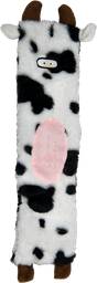 [AB50095] AB FLAT PLUSH TOY Vache Noir/Blanc-50cm