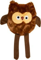 [AB50707] AB FLAT PLUSH TOY Hibou Brun-44cm