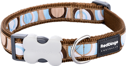 [DC-CI-BR-25] RD Collar Circadelic Brown-L 25mmx41-63cm