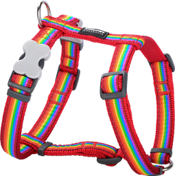 [DH-RA-RE-25] RD  Harnas Rainbow Rood-L 25mm