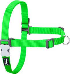 [NH-ZZ-LG-S/M] RD  No-Pull Harnas Limoen Groen-S/M 15mm