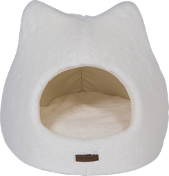 [AB10763] AB PLUSH Iglou Blanc-XS 45x45x42cm