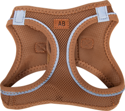 [AB31223] AB PROMENADE Air-Mesh Geschirr Braun-M 6-9kg
