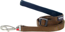 [L6-ZZ-BR-20] RD Leash Brown-M 20mmx1,8m