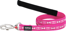 [L4-BY-HP-25] RD Laisse Courte Bone Yard Rose-L 25mmx1,2m
