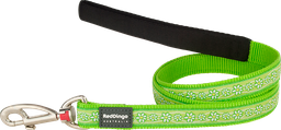 [L4-DC-LG-15] RD Laisse Courte Daisy Chain Vert Citron-S 15mmx1,2m