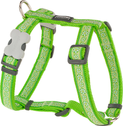[DH-DC-LG-20] RD Harness Daisy Chain Lime Green-M 20mm