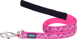 [L4-FN-HP-15] RD Leiband Flanno Roze-S 15mmx1,2m