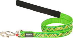 [L4-FN-LG-15] RD Leiband Flanno Limoen Groen-S 15mmx1,2m