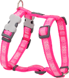 [DH-PI-HP-20] RD Harnas Paw Impressions Roze-M 