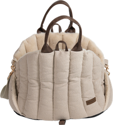 [AB10768] ​​AB HOME&AWAY Stadstas Diana Bouclé Beige-XS 50x30x35cm