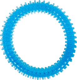 [AB50606] ​AB TPR TOY Spikering Lichtblauw-Ø14cm