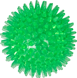 [AB50619] ​AB TPR TOY Spikebal Lichtgroen-Ø7cm