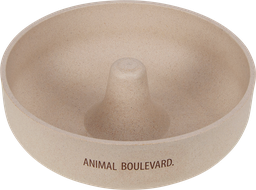 [AB65050] AB  Bamboe Slow Feeder Antislip Crème-21cm 