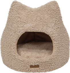 [AB12038] AB CURL PLUSH Iglou Beige-XS 45x45x42cm