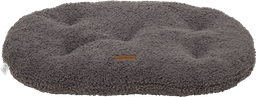 [AB12068] AB CURL PLUSH Coussin ovale Gris-XXL 120x75x10cm