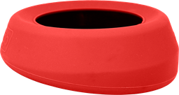 [K81063] KURGO Gamelle d'eau sans éclaboussures Rouge-710ml Ø18,5cmx7cm