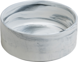 [AB65000] AB Gamelle en Céramique Blanc marbré-400ml 