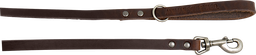 [AB30118] AB COUNTRY LEATHER Laisse Brun-12mmx130cm