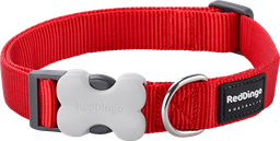 [DC-ZZ-RE-12] RD Collar Red-XS 12mmx20-32cm