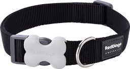 [DC-ZZ-BB-20] RD Halsband Schwarz-M 20mmx31-47cm
