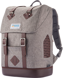 [K81024] KURGO Outdoor K9 Rucksack Heather Grey-11kg 32x23x47cm