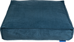 [AB10120] AB SQUARE Orthopädisches Hundebett Meerblau-M 80x80x15cm