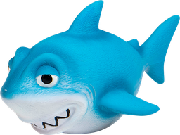 [AB50505] AB LATEX TOY Shark Blue-21,5cm