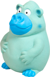 [AB50516] AB LATEX TOY Bär Blau-14cm