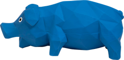 [AB50527] AB LATEX TOY Pig Blue-19cm