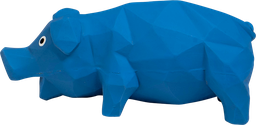 [AB50527] AB LATEX TOY Schwein Blau-19cm