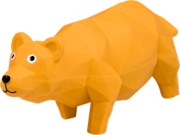 [AB50531] AB LATEX TOY Bear Yellow-19cm