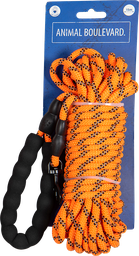 [AB32025] AB SAFETY Laisse à pister avec poignée EVA Orange-8mmx15m