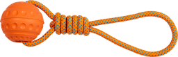 [AB50119] AB EVA TOY Balle avec corde Orange-32,5cm