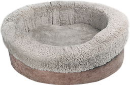 [AB10845] AB Basket Velvet Camel-L Ø95x25cm