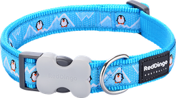 [DC-PE-TQ-12] RD Collar Penguin Turquoise-XS 12mmx20-32cm