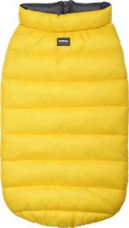 [PJ-PM-YE-35] RD  Puffer Jacket Geel/Grijs-35cm