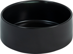 [AB65012] AB Ceramic Pet Bowl Black-400ml