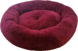 [AB10903] AB Panier Rond Bordeaux-S Ø52x9cm