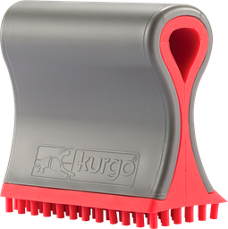[K01814] KURGO Shed Sweeper Dog Hair Remover Grey/Red