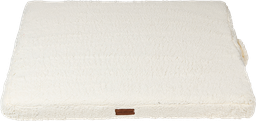 [AB10939] AB TEDDY Orthopädisches Hundebett mit Wasserdichtem Futter Weiss-M 75x60x10cm